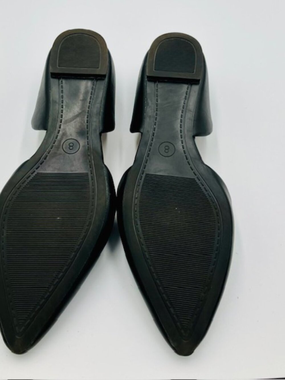 A New Day Women's black cut out flats New Size 8 - Picture 4 of 4